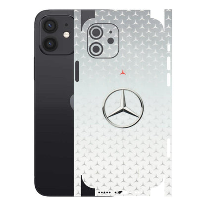 Apple iPhone Skins (All Models) - Mercedes Benz - Transparent Finish (T-10) iPhone 12