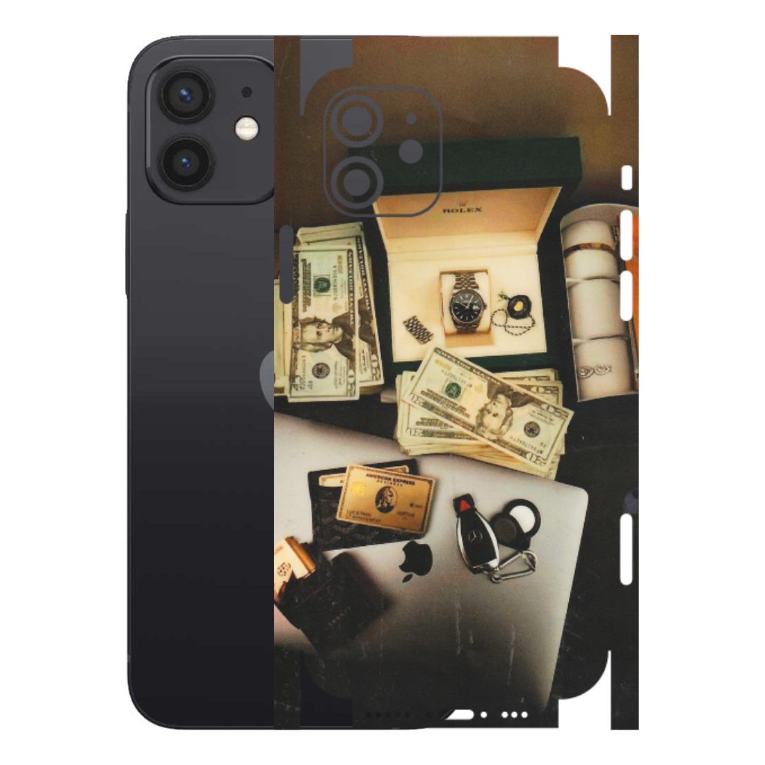 Apple iPhone Skins (All Models) - Luxury Lifestyle - Transparent Finish (T-11) iPhone 12