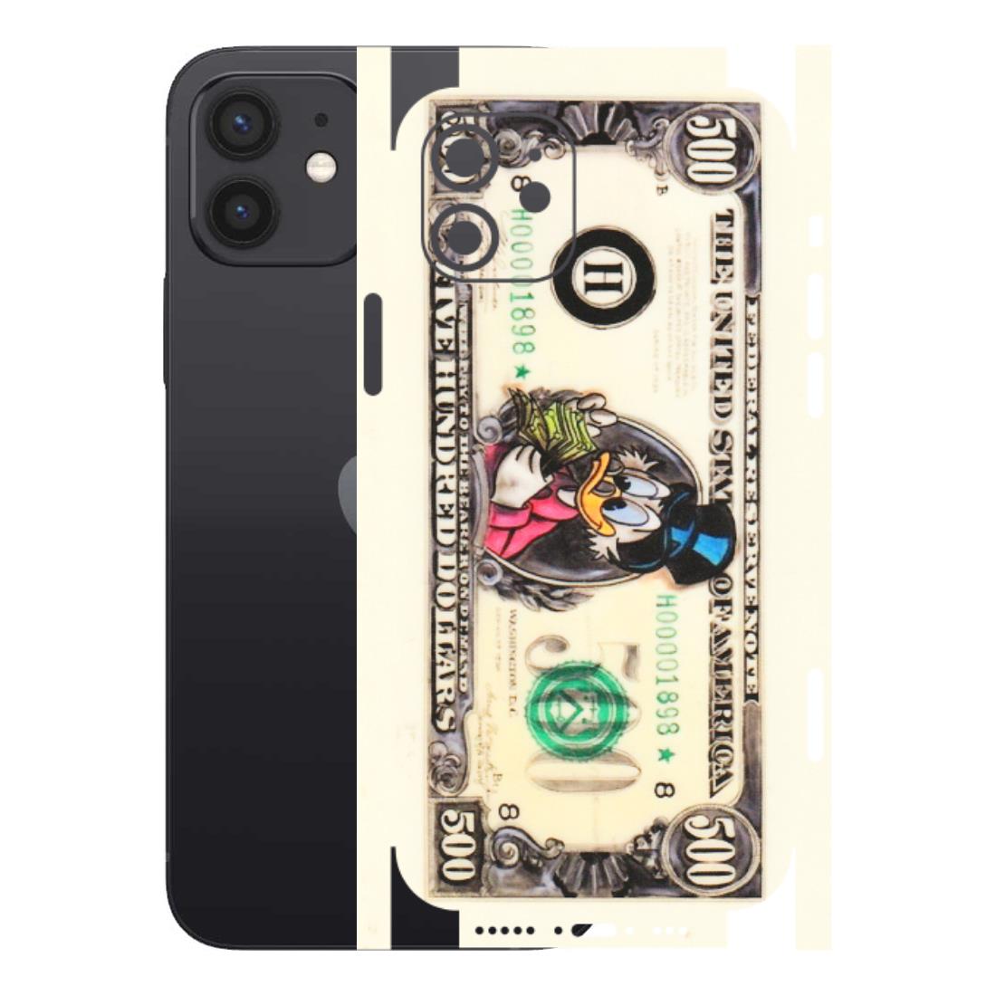Apple iPhone Skins (All Models) - Five Hundred Dollar Duck - Transparent Finish (T-15) iPhone 12