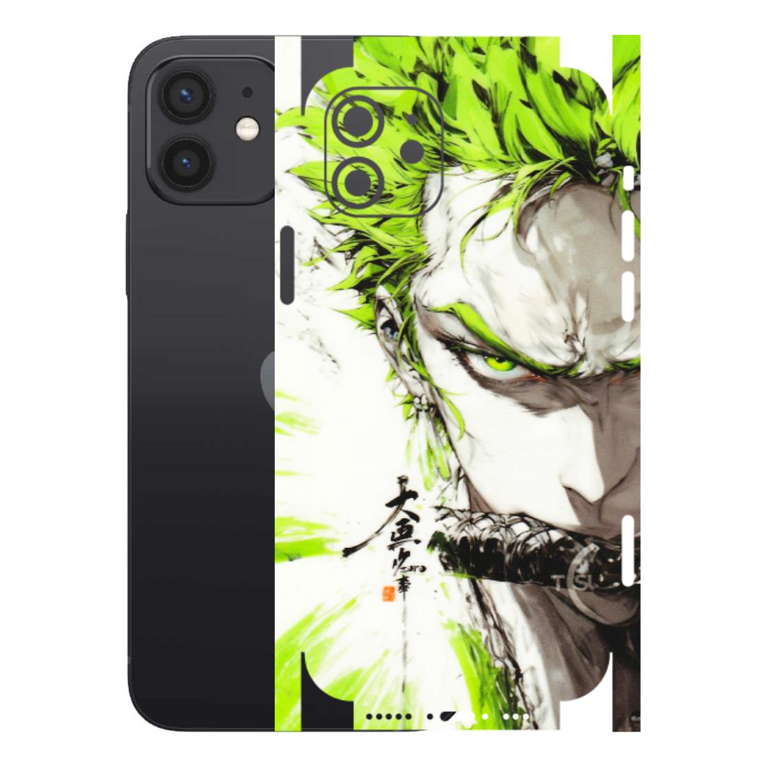 Apple iPhone Skins (All Models) - Roro Taku Anime - Transparent Finish (T-18) iPhone 12