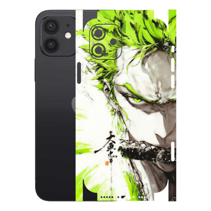 Apple iPhone Skins (All Models) - Roro Taku Anime - Transparent Finish (T-18) iPhone 12