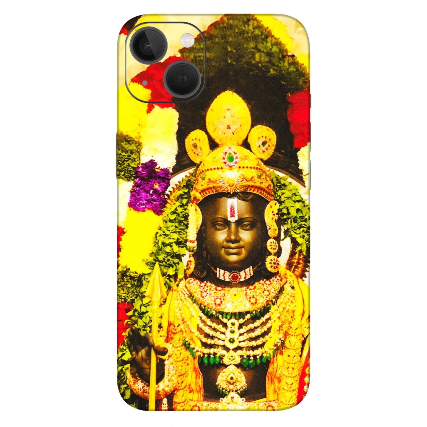 Apple iPhone Skins (All Models) - Ram Lalla Ayodhya - 3D Embossed Finish (L-103) iPhone 13