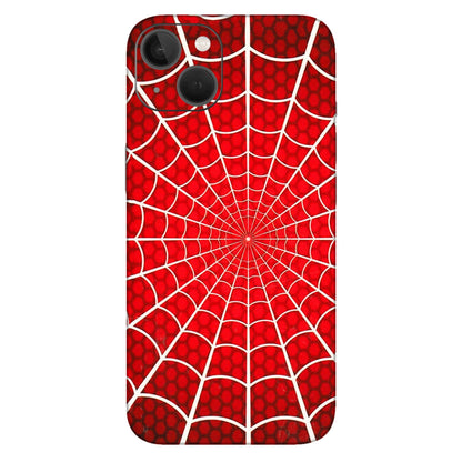 Apple iPhone Skins (All Models) - Classic Spidey Web - 3D Embossed Finish (L-115) iPhone 13