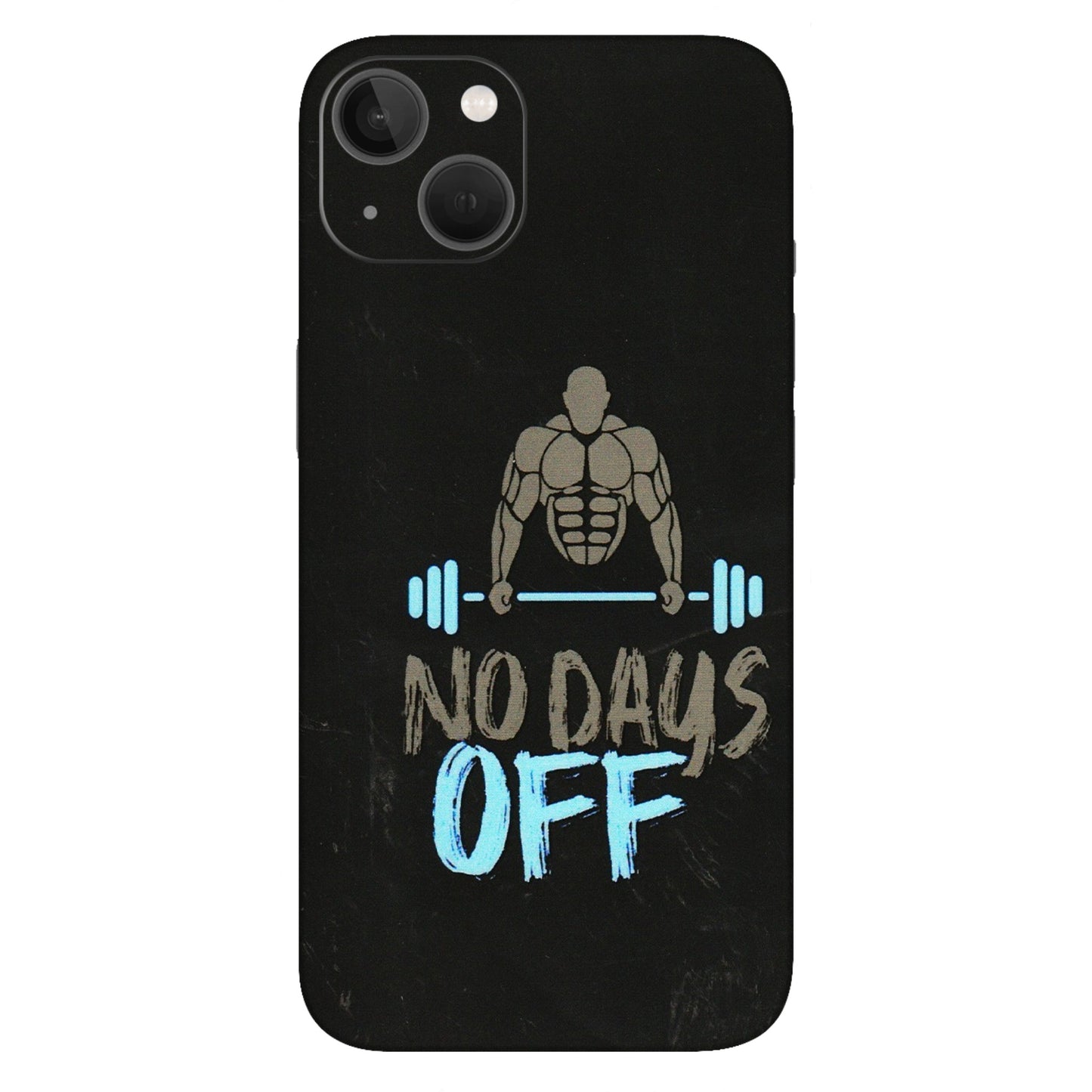 Apple iPhone Skins (All Models) - Gym Lover - 3D Embossed Finish (L-127) iPhone 13