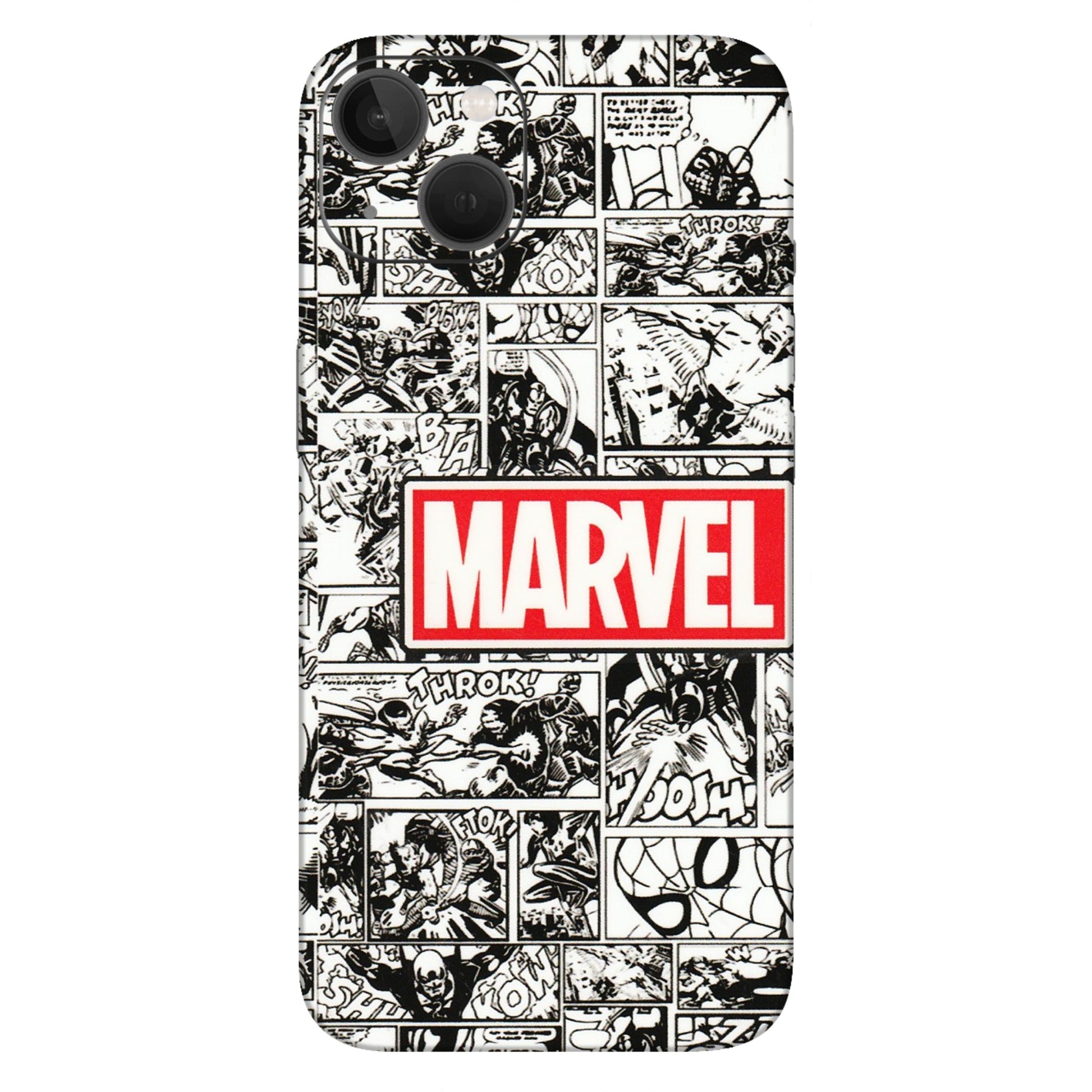 Apple iPhone Skins (All Models) - Marvel Comic - 3D Embossed Finish (L-171) iPhone 13