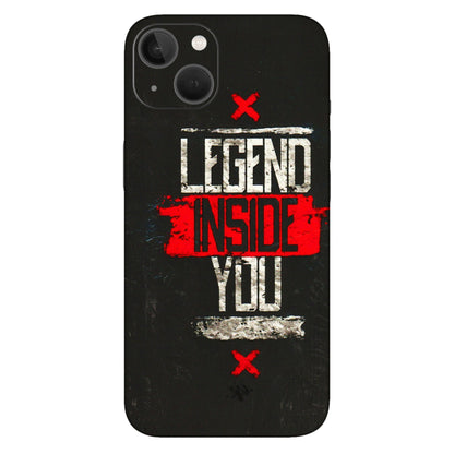 Apple iPhone Skins (All Models) - Legend Inside You - 3D Embossed Finish (L-186) iPhone 13