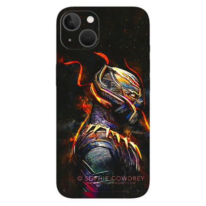 Apple iPhone Skins (All Models) - Black Panther - 3D Embossed Finish (L-190) iPhone 13