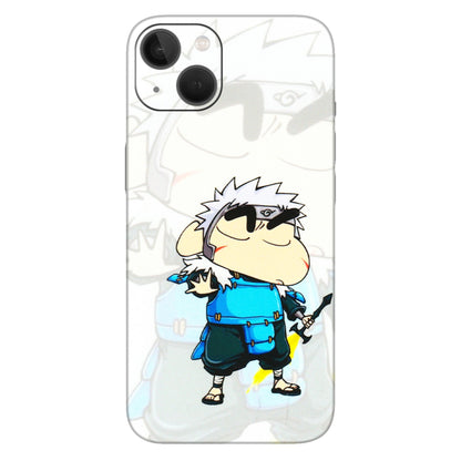 Apple iPhone Skins (All Models) - Angry Young Shinchan - 3D Embossed Finish (L-226) iPhone 13