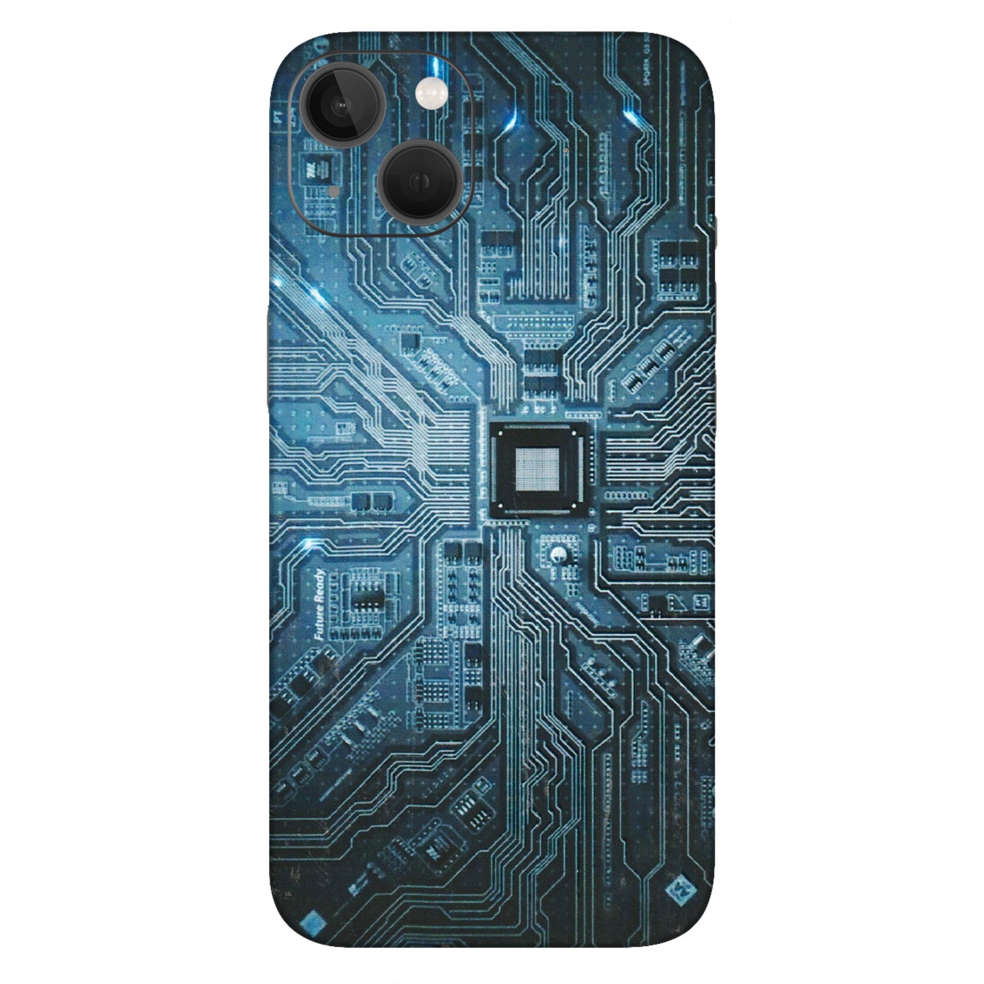 Apple iPhone Skins (All Models) - Original Circuit - 3D Embossed Finish (L-267) iPhone 13