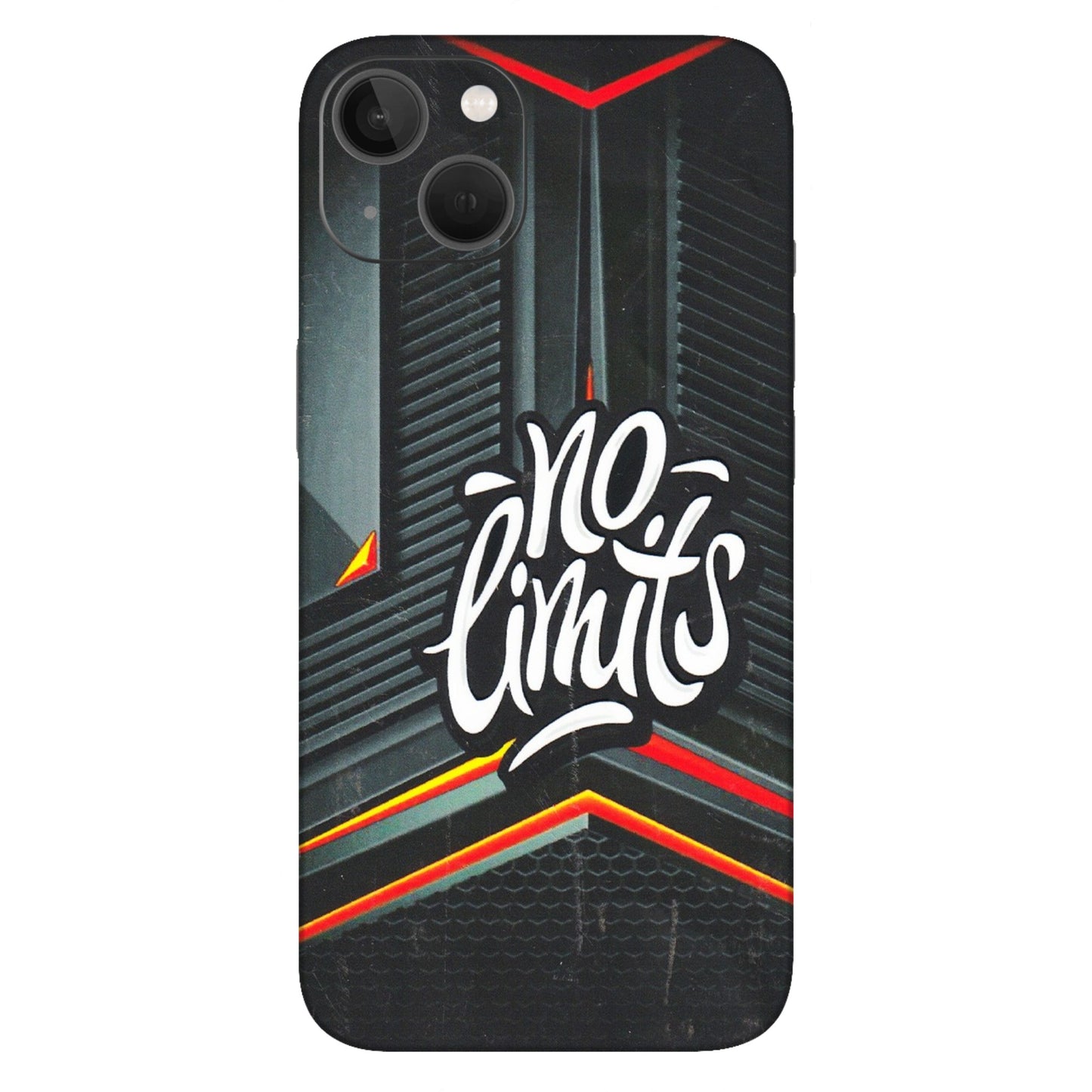 Apple iPhone Skins (All Models) - No Limits - 3D Embossed Finish (L-286) iPhone 13