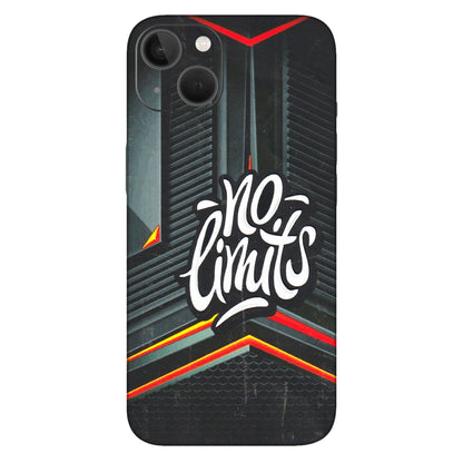 Apple iPhone Skins (All Models) - No Limits - 3D Embossed Finish (L-286) iPhone 13