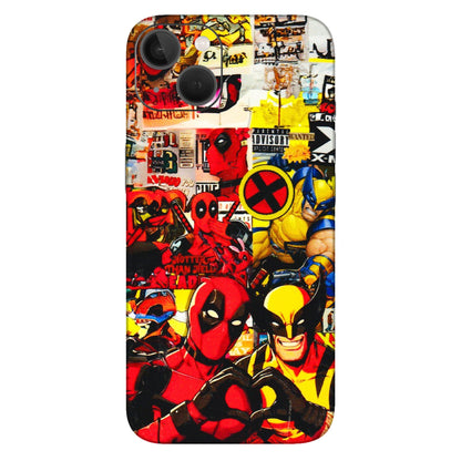 Apple iPhone Skins (All Models) - Spidy Wolverine - 3D Embossed Finish (L-310) iPhone 13