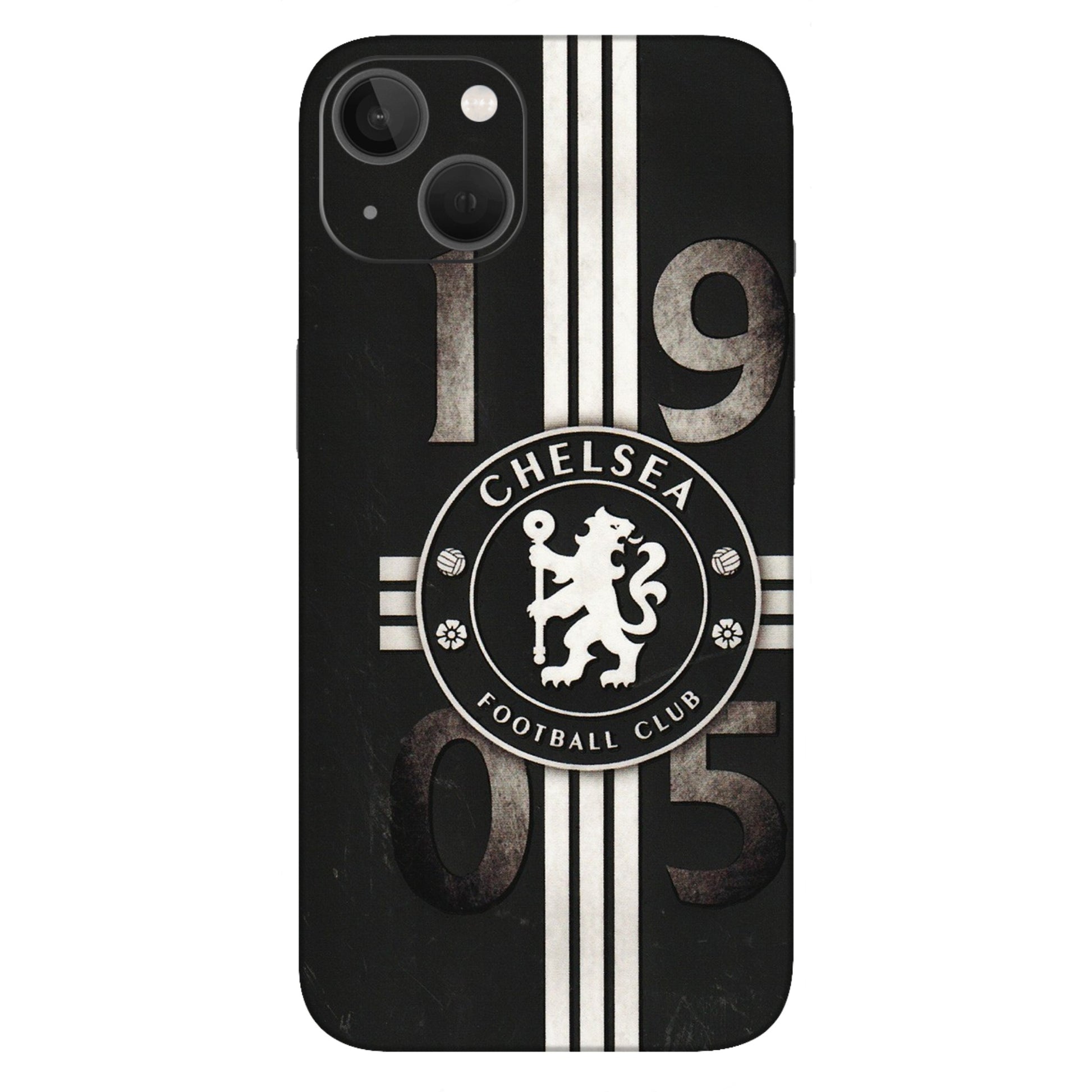 Apple iPhone Skins (All Models) - Chelsea Fan Club - 3D Embossed Finish (L-36) iPhone 13