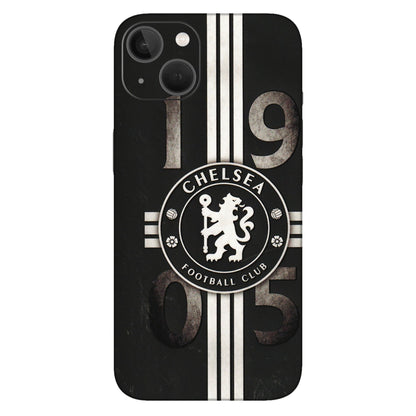 Apple iPhone Skins (All Models) - Chelsea Fan Club - 3D Embossed Finish (L-36) iPhone 13