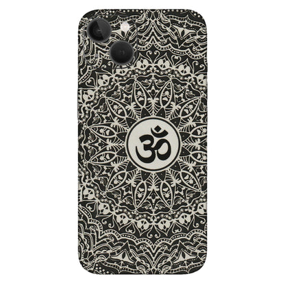 Apple iPhone Skins (All Models) - Aum Elegant Mandala - 3D Embossed Finish (L-62) iPhone 13