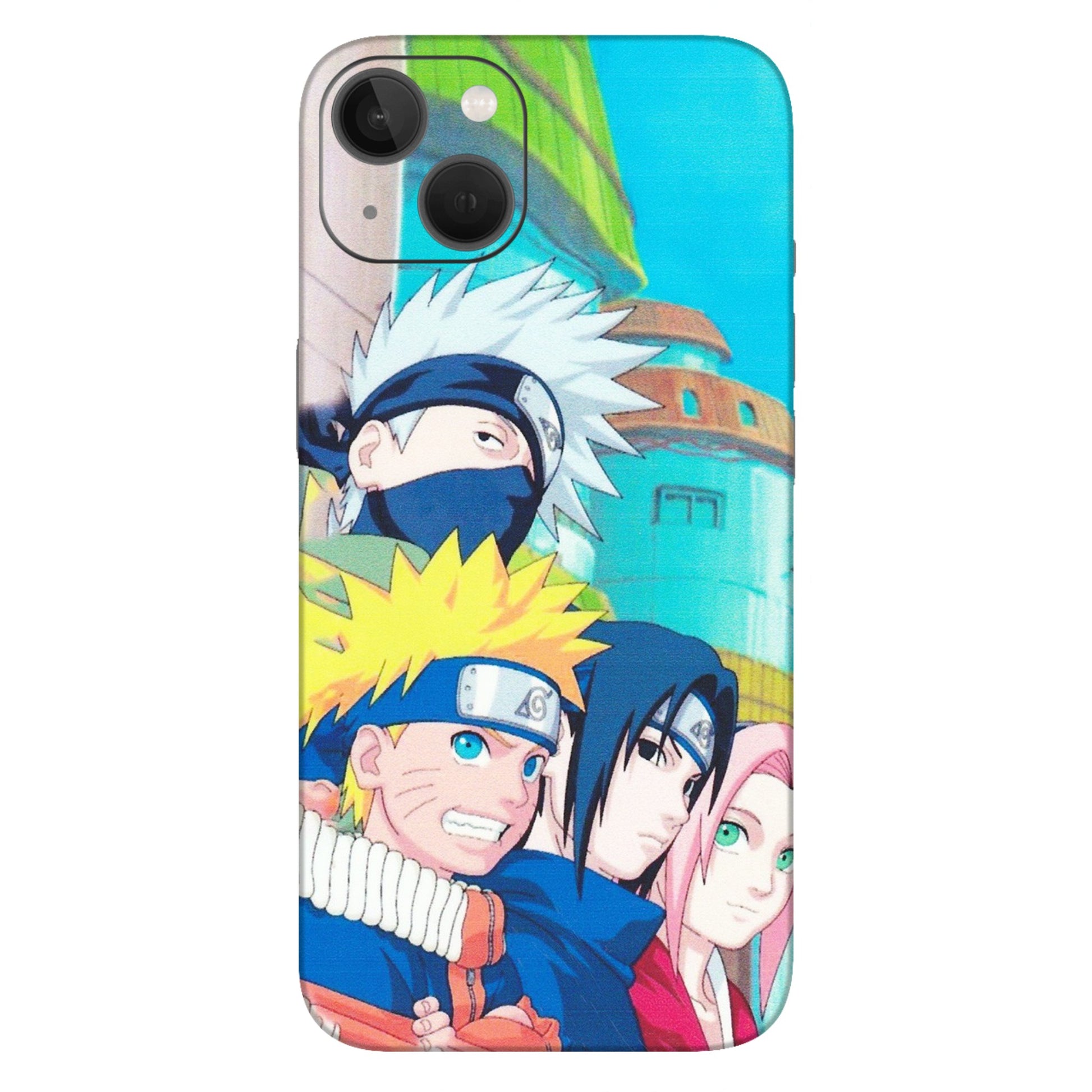 Apple iPhone Skins (All Models) - Team Minato And Kakashi - Matte Finish (M-101) iPhone 13
