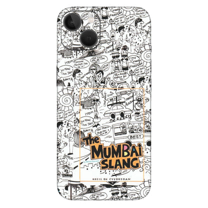 Apple iPhone Skins (All Models) - The Mumbai Slang - Matte Finish (M-142) iPhone 13