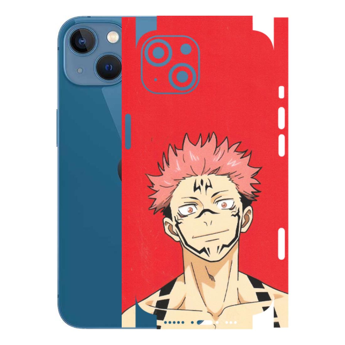 Apple iPhone Skins (All Models) - Ryomen Sukuna Fun Anime - Matte Finish (M-153) iPhone 13