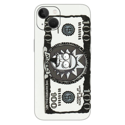 Apple iPhone Skins (All Models) - Rick And Morty Hundred Dollar Anime - Matte Finish (M-161) iPhone 13