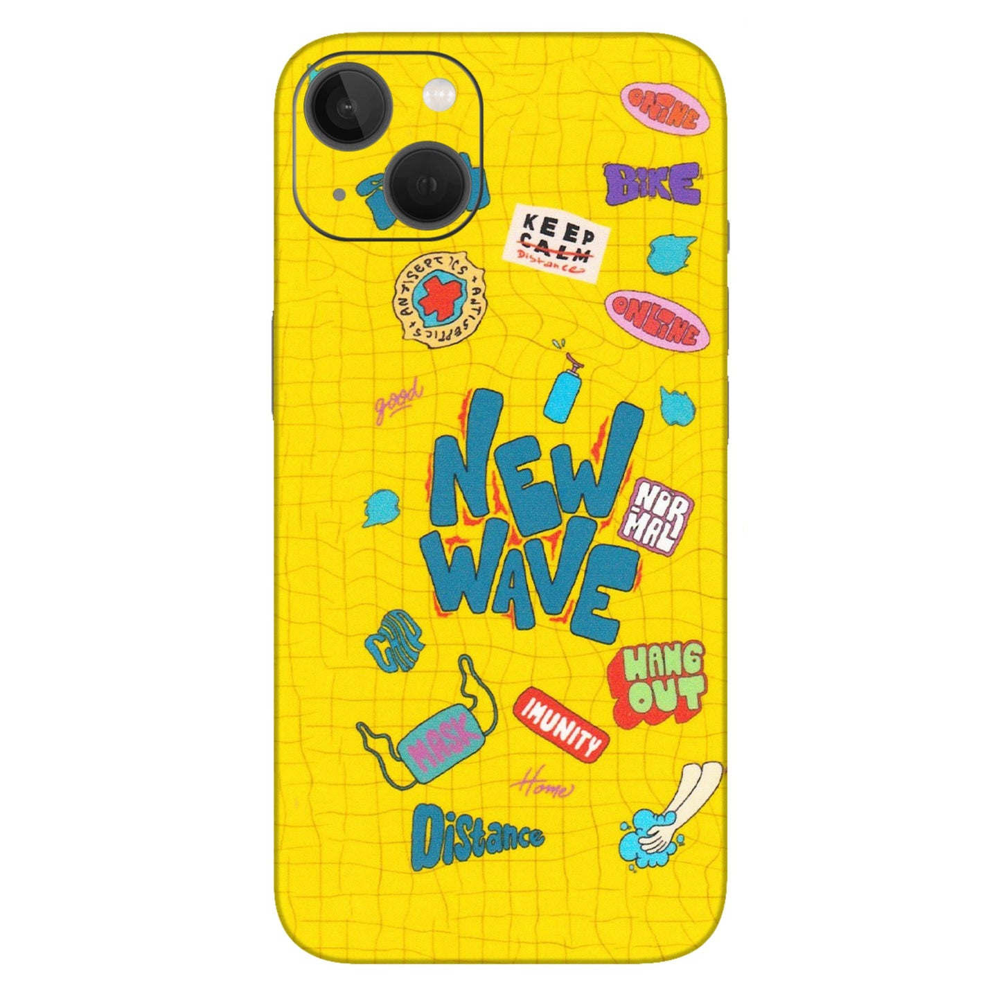 Apple iPhone Skins (All Models) - New Wave Life - Matte Finish (M-17) iPhone 13