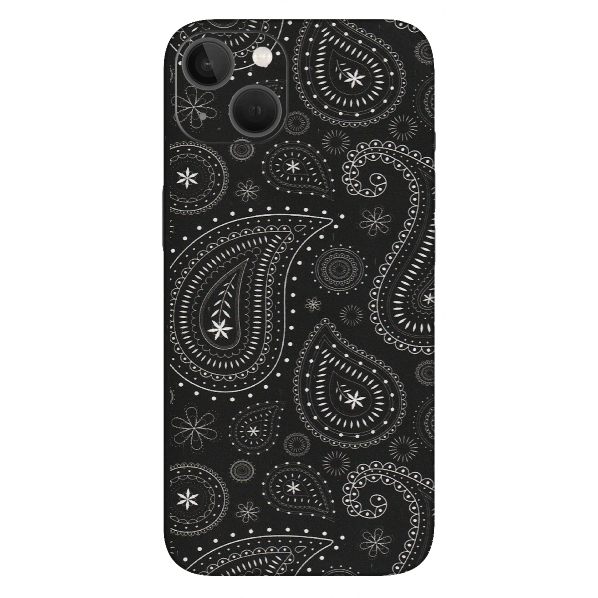 Apple iPhone Skins (All Models) - Black Sober Kerry - Matte Finish (M-37) iPhone 13