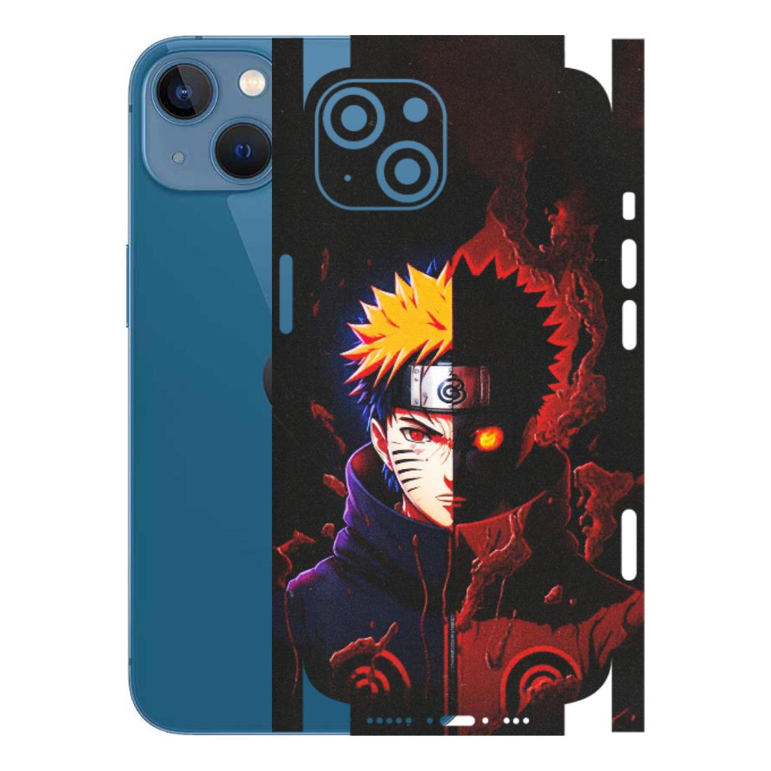 Apple iPhone Skins (All Models) - Naruto X Evil - Matte Finish (M-70) iPhone 13