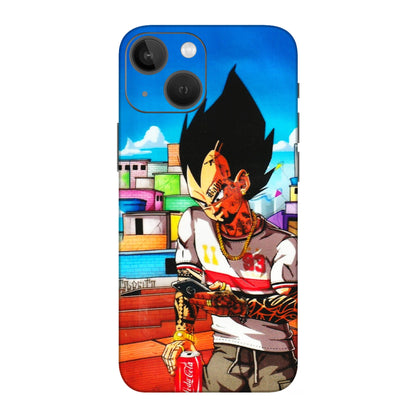 Apple iPhone Skins (All Models) - Vegeta - 3D Embossed Finish (L-136) iPhone 13 Mini