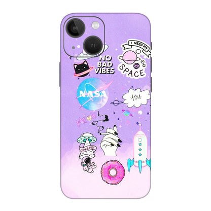 Apple iPhone Skins (All Models) - I Need My Nasa   Skin - 3D Embossed Finish (L-149) iPhone 13 Mini