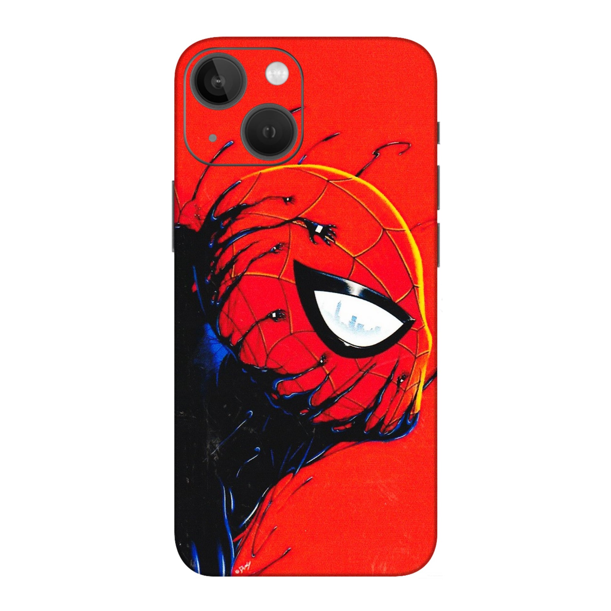 Apple iPhone Skins (All Models) - Spiderman Face Venom - 3D Embossed Finish (L-165) iPhone 13 Mini
