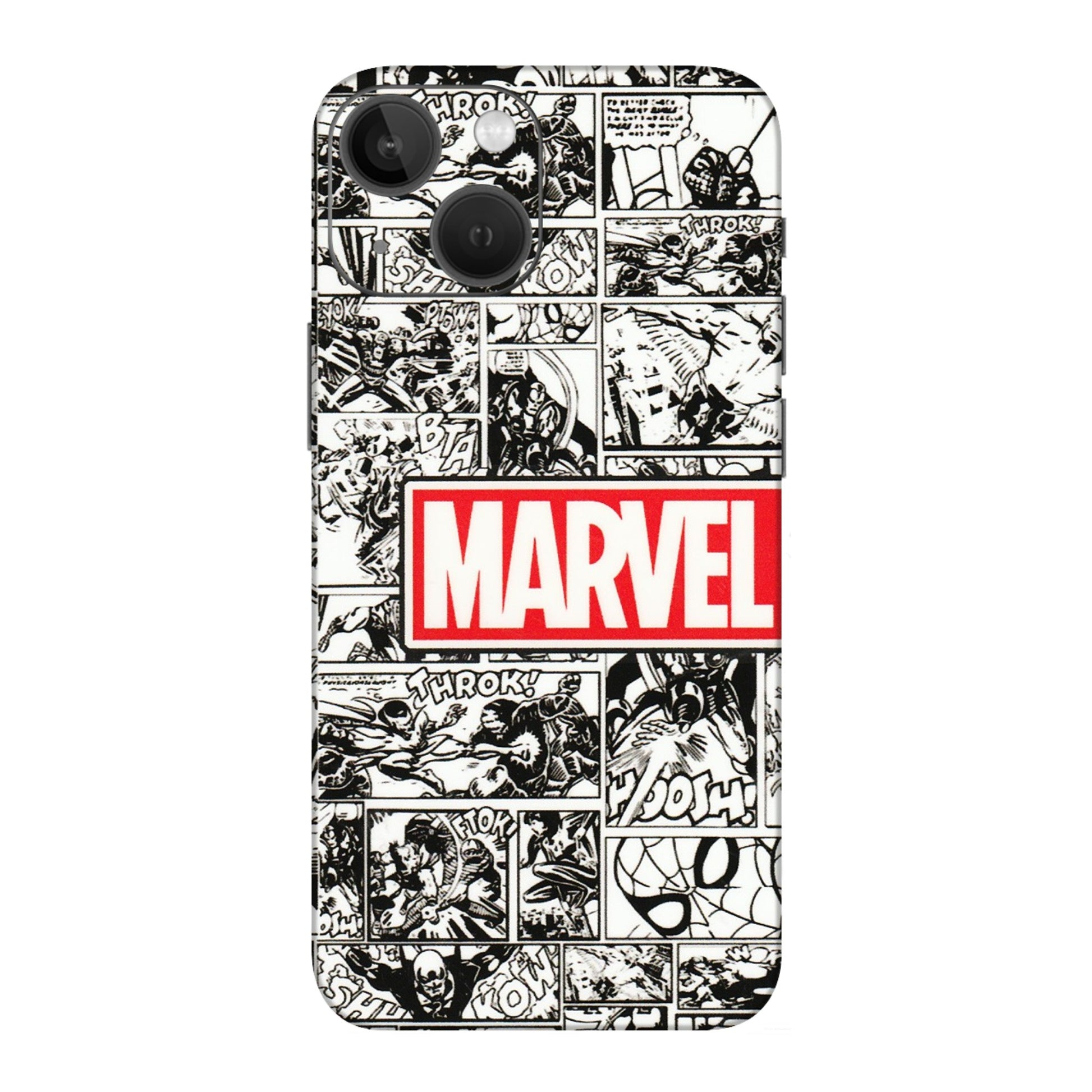 Apple iPhone Skins (All Models) - Marvel Comic - 3D Embossed Finish (L-171) iPhone 13 Mini