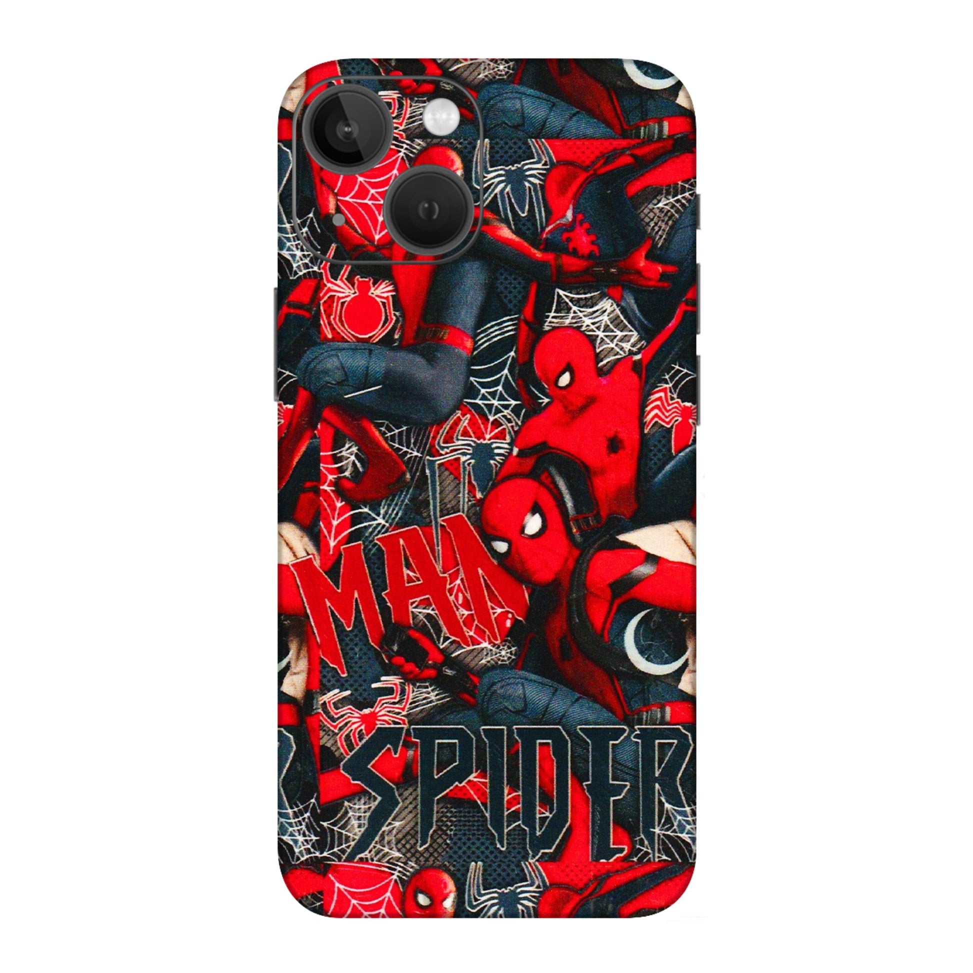 Apple iPhone Skins (All Models) - SpiderMan Cool - 3D Embossed Finish (L-188) iPhone 13 Mini