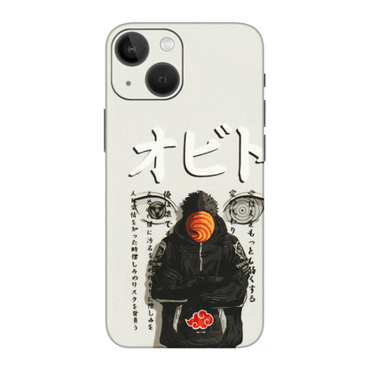 Apple iPhone Skins (All Models) - Obito Anime Eye - 3D Embossed Finish (L-19) iPhone 13 Mini