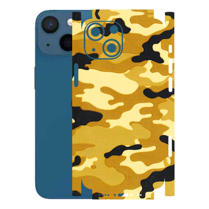 Apple iPhone Skins (All Models) - Indian Camo - 3D Embossed Finish (L-228) iPhone 13 Mini