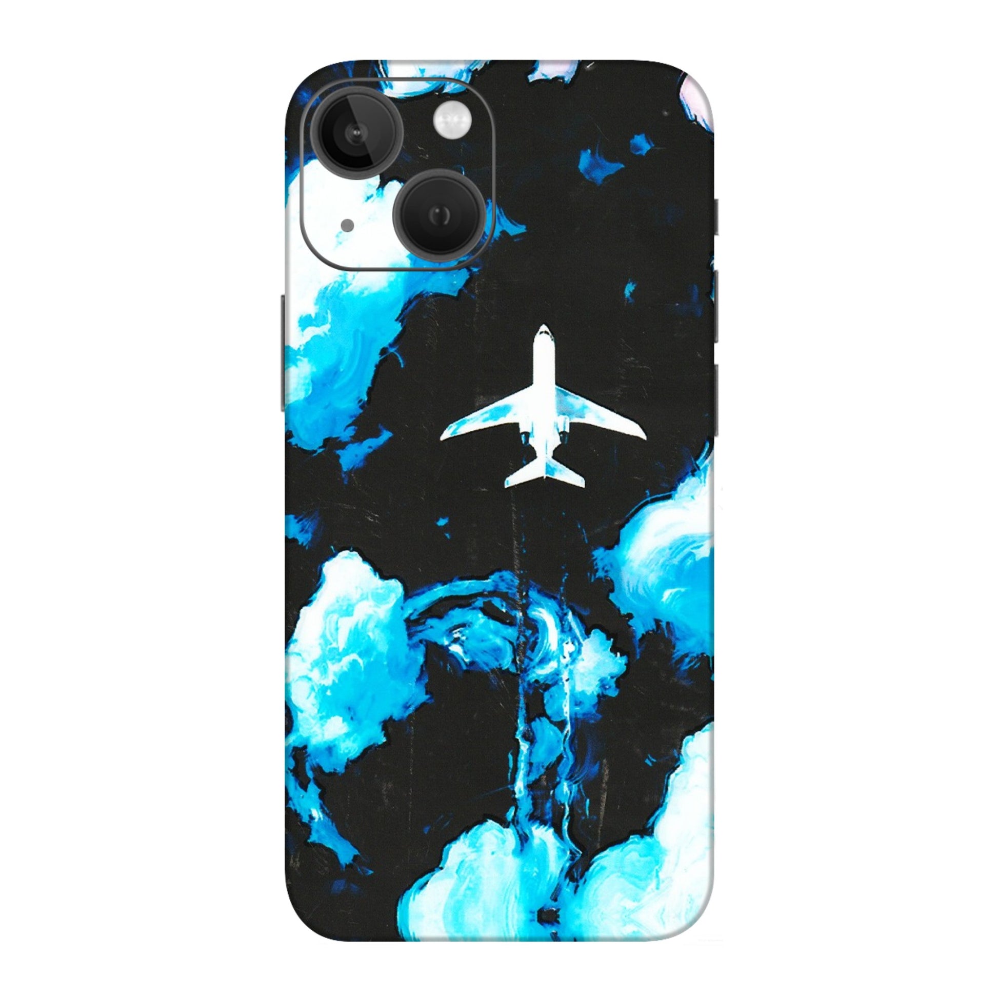 Apple iPhone Skins (All Models) - Travel In Airline - 3D Embossed Finish (L-264) iPhone 13 Mini