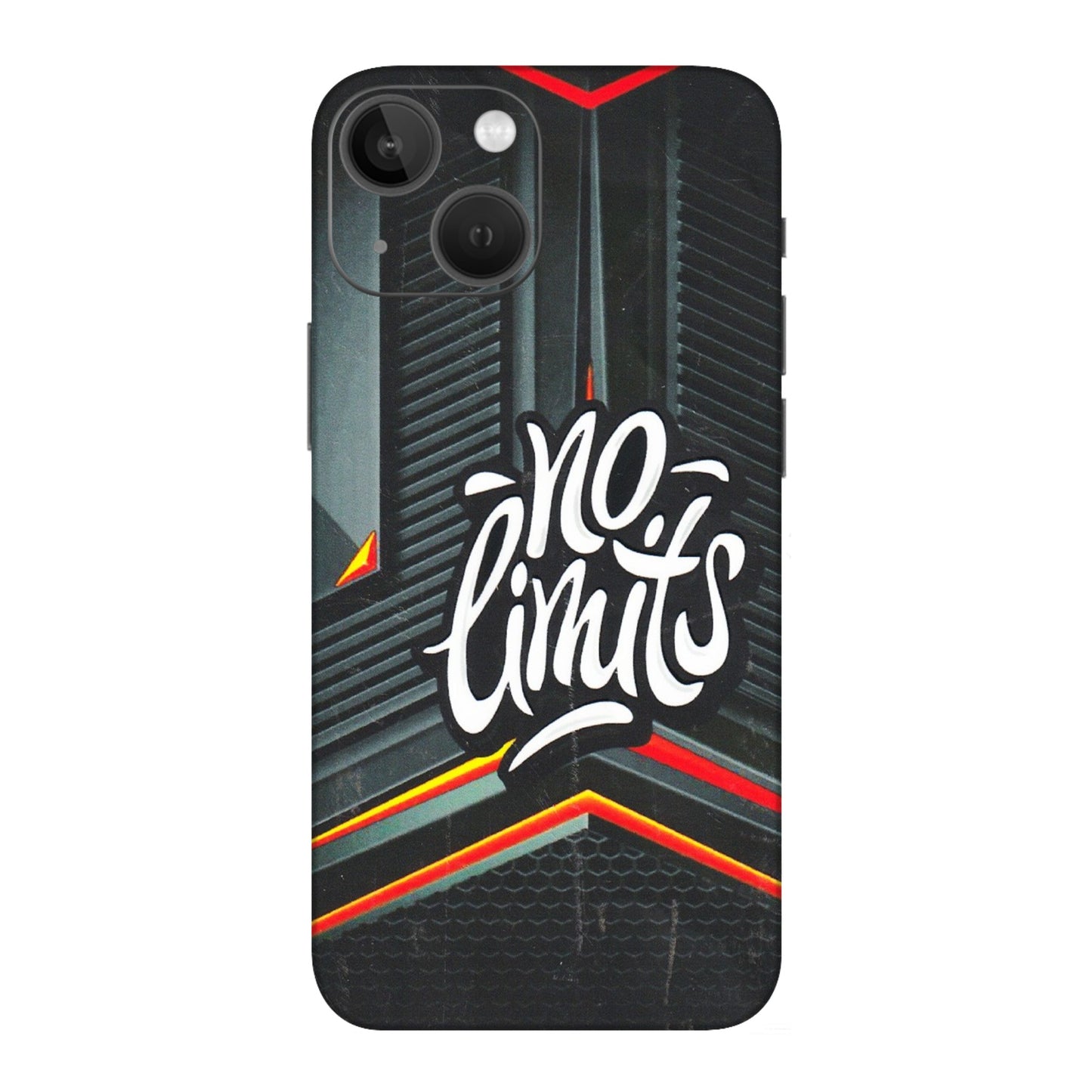 Apple iPhone Skins (All Models) - No Limits - 3D Embossed Finish (L-286) iPhone 13 Mini
