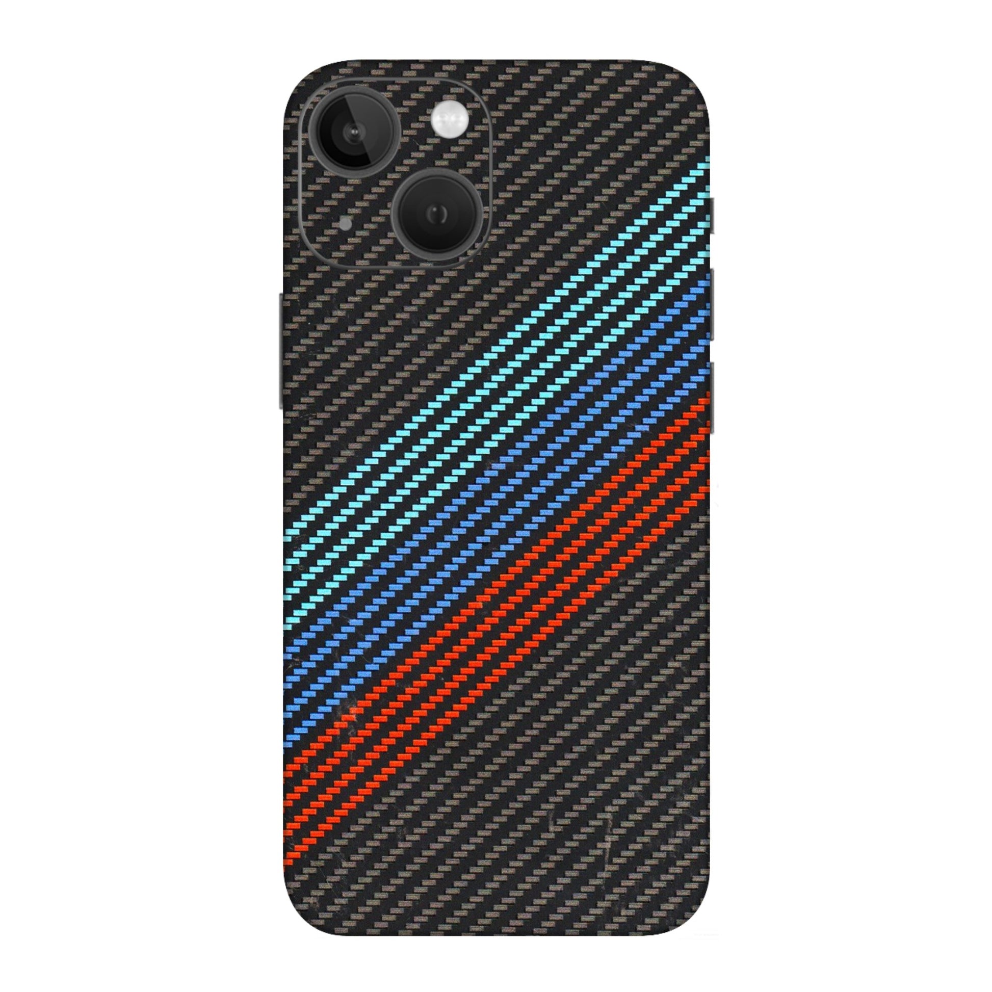 Apple iPhone Skins (All Models) - Carbon BM - 3D Embossed Finish (L-302) iPhone 13 Mini