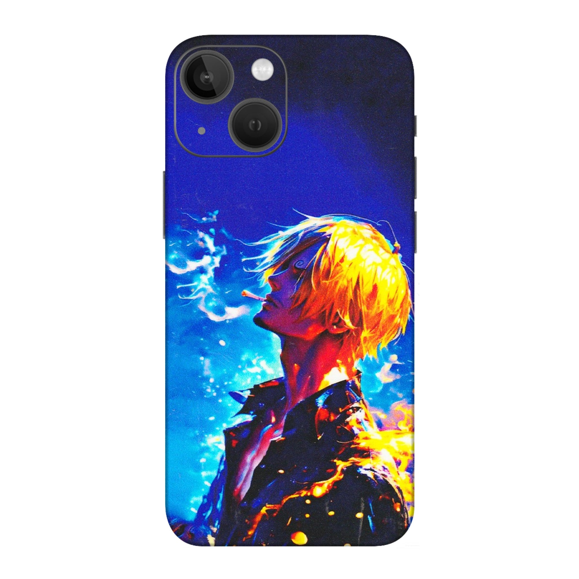 Apple iPhone Skins (All Models) - Sanji Vinsmoke One Piece - 3D Embossed Finish (L-319) iPhone 13 Mini