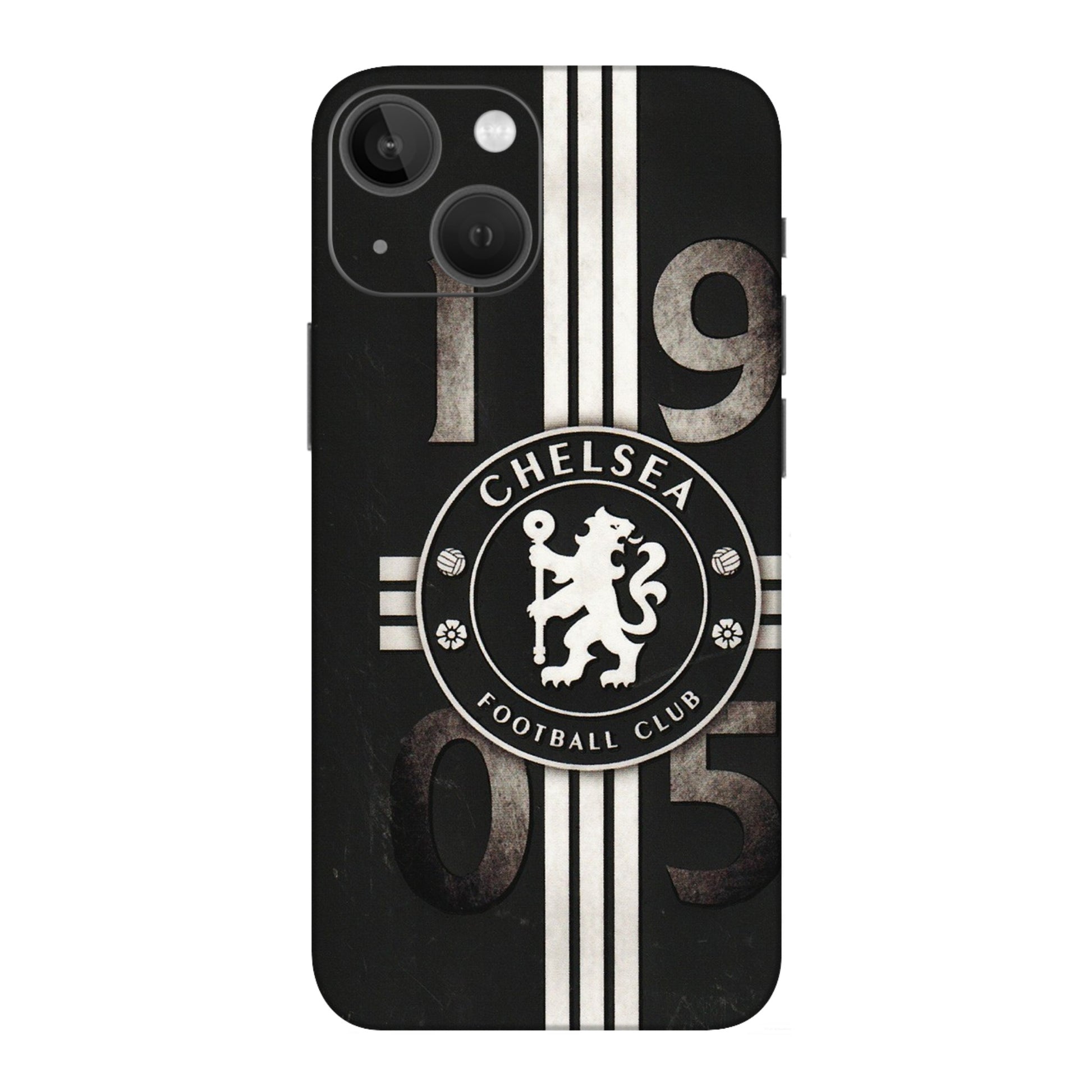 Apple iPhone Skins (All Models) - Chelsea Fan Club - 3D Embossed Finish (L-36) iPhone 13 Mini