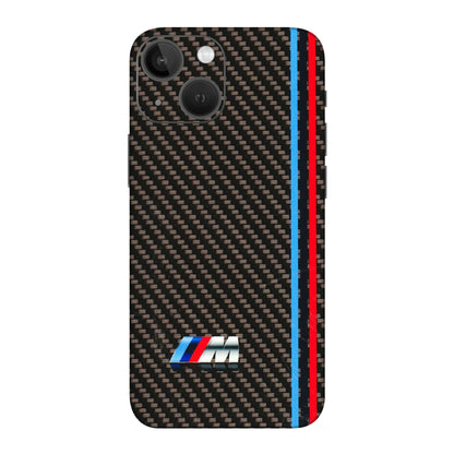 Apple iPhone Skins (All Models) - BM Carbon Fiber Feels - 3D Embossed Finish (L-38) iPhone 13 Mini