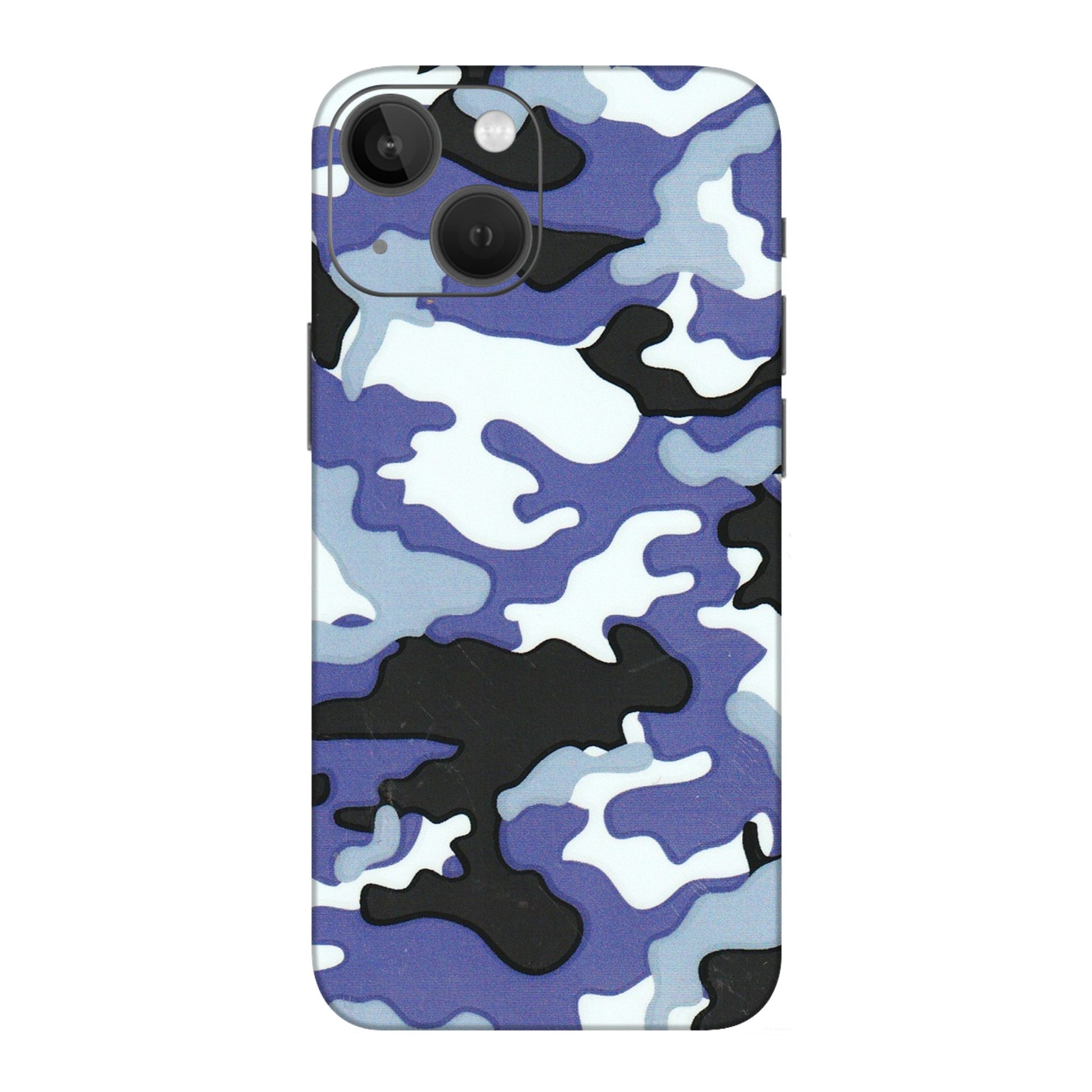 Apple iPhone Skins (All Models) - Powerfull Military Camoflauge - 3D Embossed Finish (L-49) iPhone 13 Mini