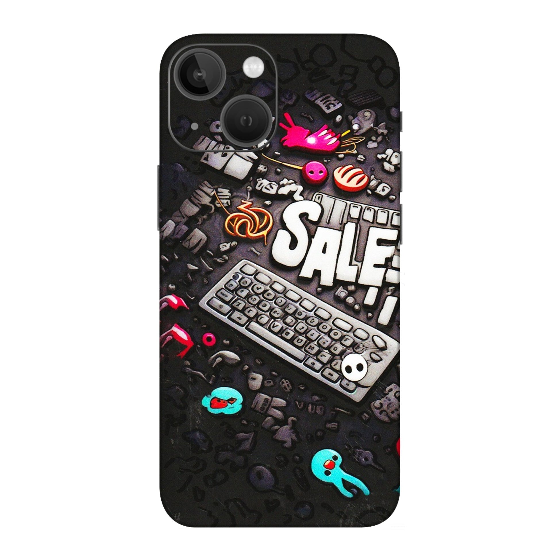 Apple iPhone Skins (All Models) - Gadgets Sale - 3D Embossed Finish (L-50) iPhone 13 Mini