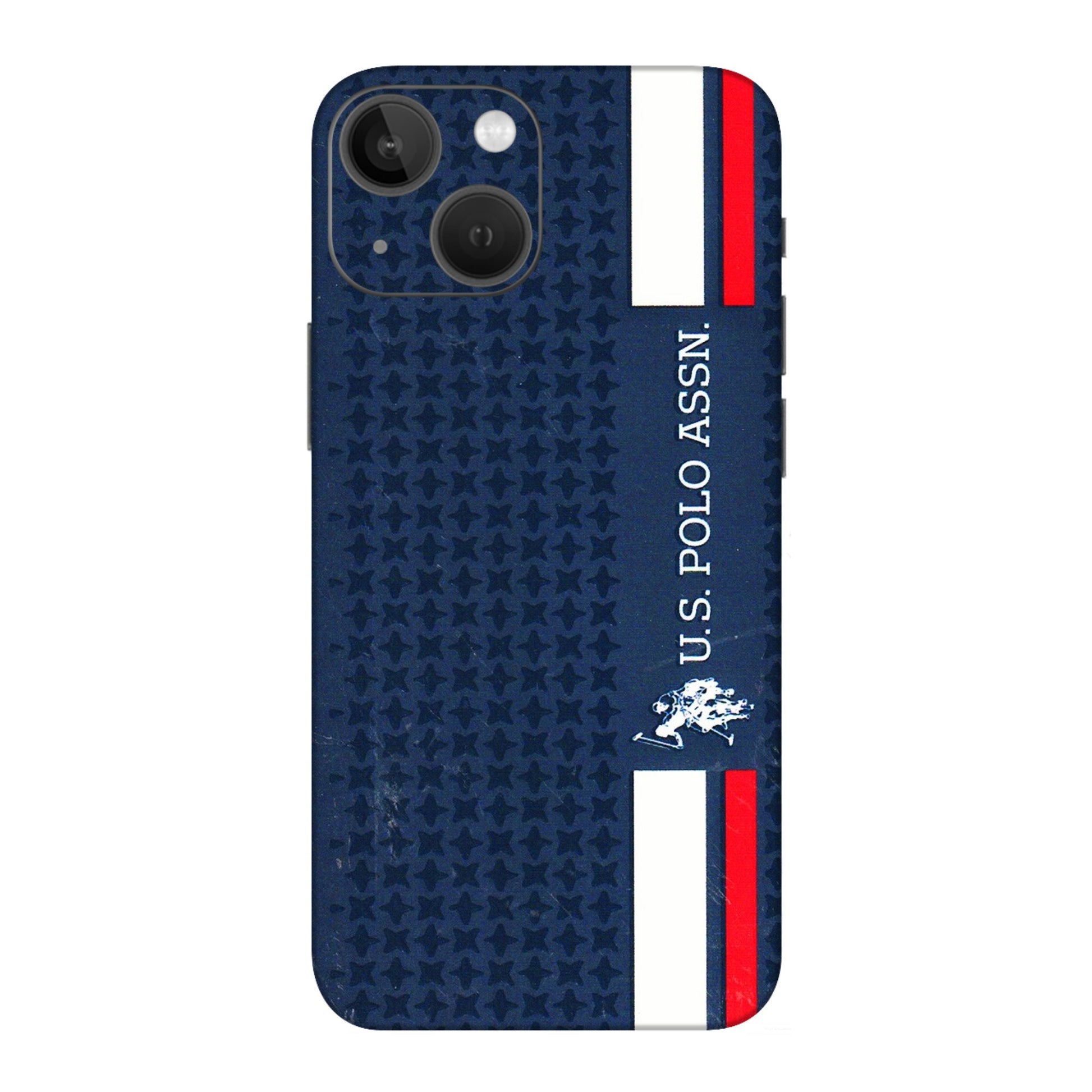 Apple iPhone Skins (All Models) - US POLO Designer Brand - 3D Embossed Finish (L-65) iPhone 13 Mini
