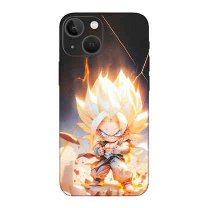 Apple iPhone Skins (All Models) - Goku Dragon Cute Anime - Matte Finish (M-131) iPhone 13 Mini