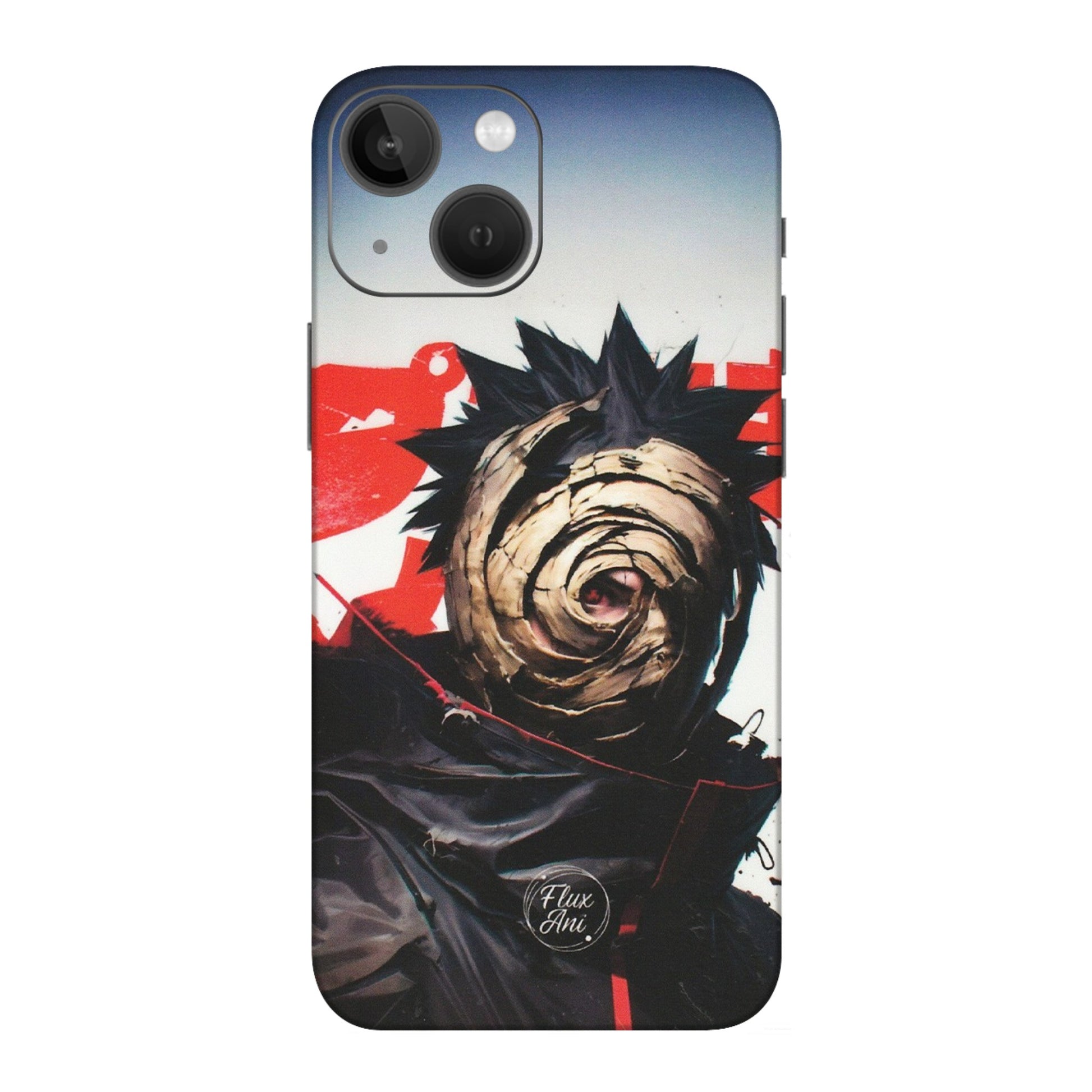 Apple iPhone Skins (All Models) - Obito Uchiha Cool Anime - Matte Finish (M-134) iPhone 13 Mini