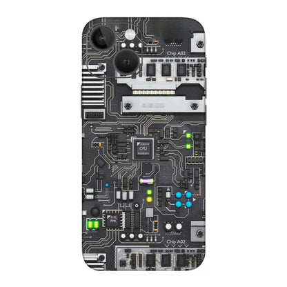 Apple iPhone Skins (All Models) - Motherboard Internals - Matte Finish (M-135) iPhone 13 Mini