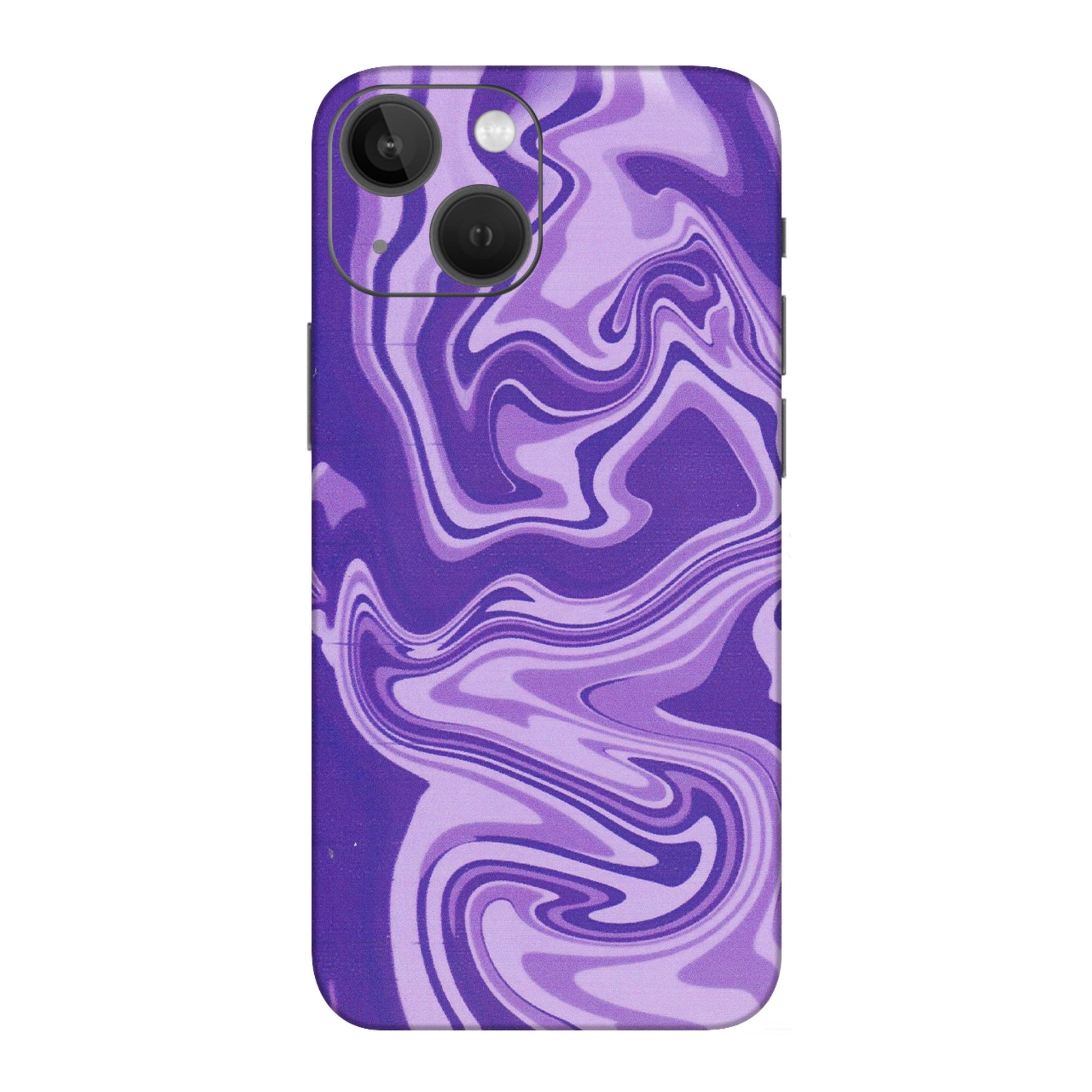 Apple iPhone Skins (All Models) - Hazy Purple Nights - Matte Finish (M-14) iPhone 13 Mini