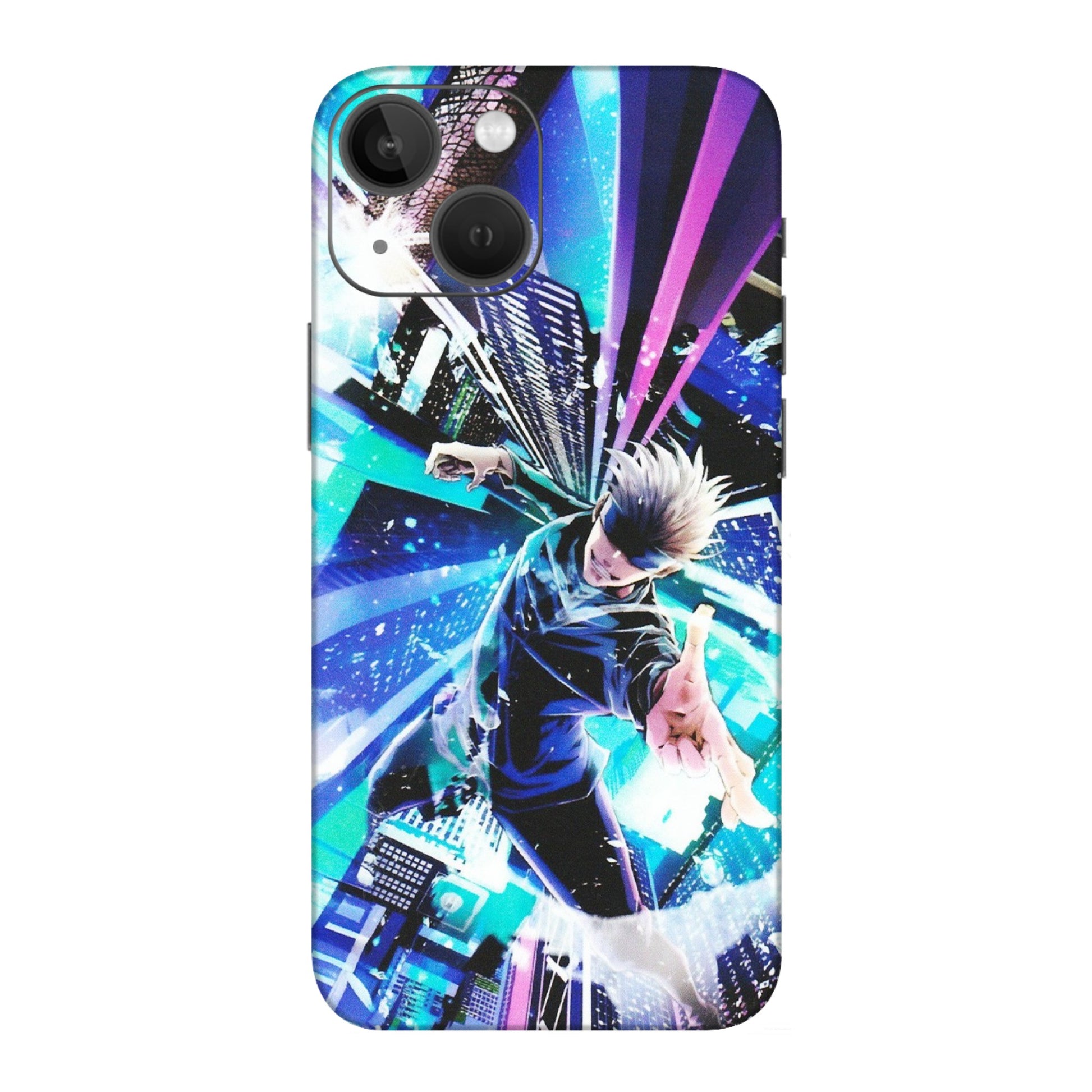 Apple iPhone Skins (All Models) - Manga Action Jujustu Kaisen Anime - Matte Finish (M-155) iPhone 13 Mini