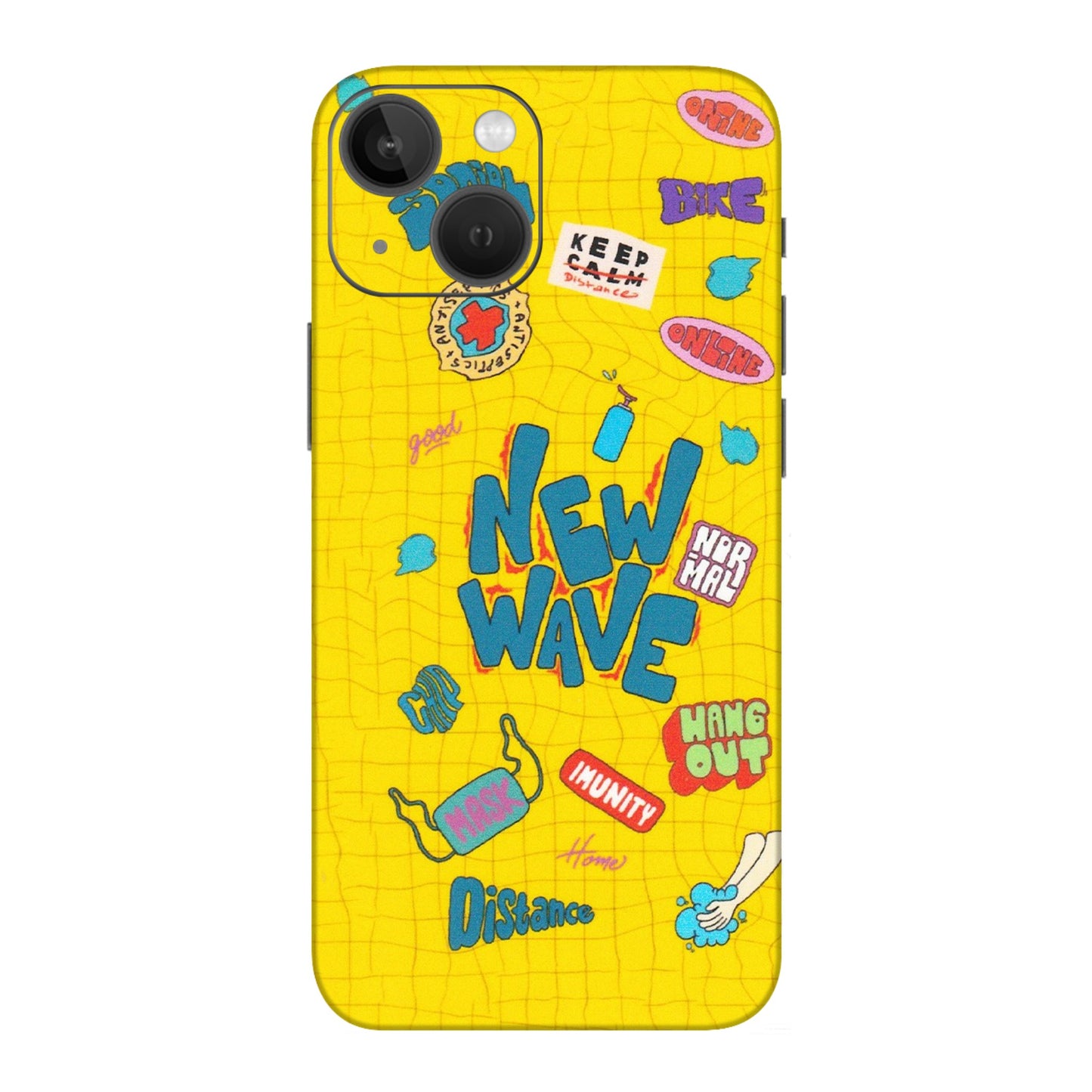Apple iPhone Skins (All Models) - New Wave Life - Matte Finish (M-17) iPhone 13 Mini