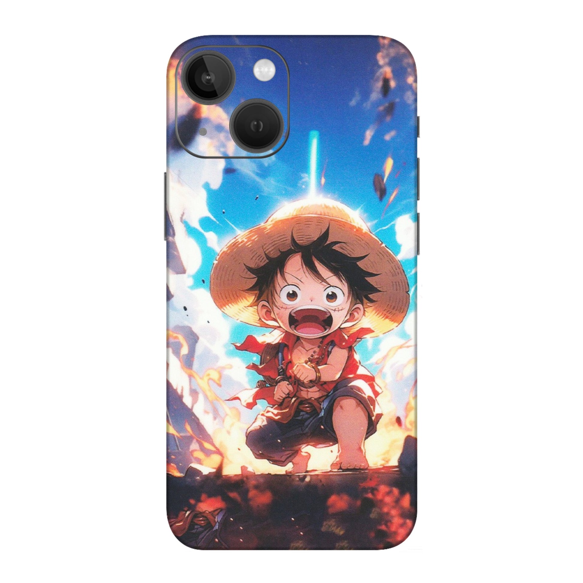 Apple iPhone Skins (All Models) - Toon One Piece Cute Character - Matte Finish (M-35) iPhone 13 Mini