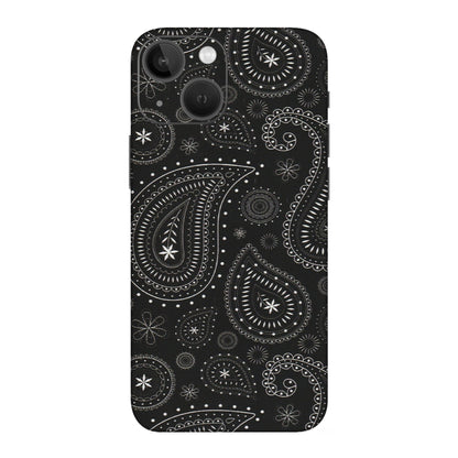 Apple iPhone Skins (All Models) - Black Sober Kerry - Matte Finish (M-37) iPhone 13 Mini